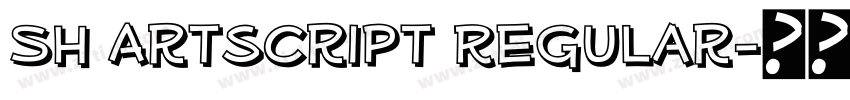 Sh Artscript Regular字体转换